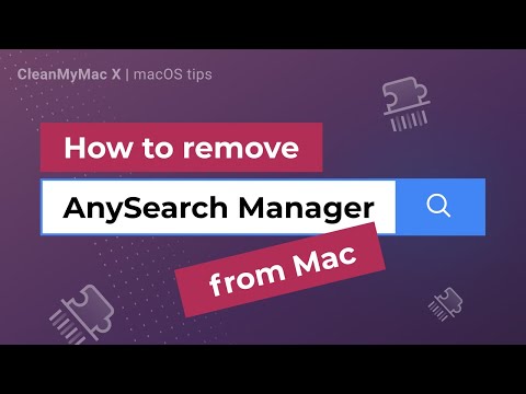 How to remove AnySearch Manager from Mac