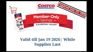 Costco Alert 🚨 Limited Time Deal 🔥 Expire Jan 19th 2026