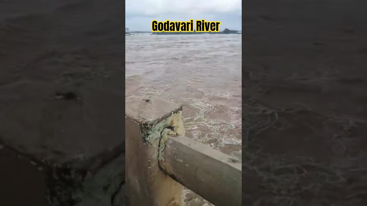 Godavari River ll Flow ll After Hevy Rains 🌧️🌧️ ll Basara ll Telangana 