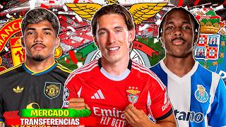 10 TRANSFERENCIAS CONFIRMADAS | RUMORES 26/27! Harry Wilson Benfica, Tel Porto, W.Gomes Man United