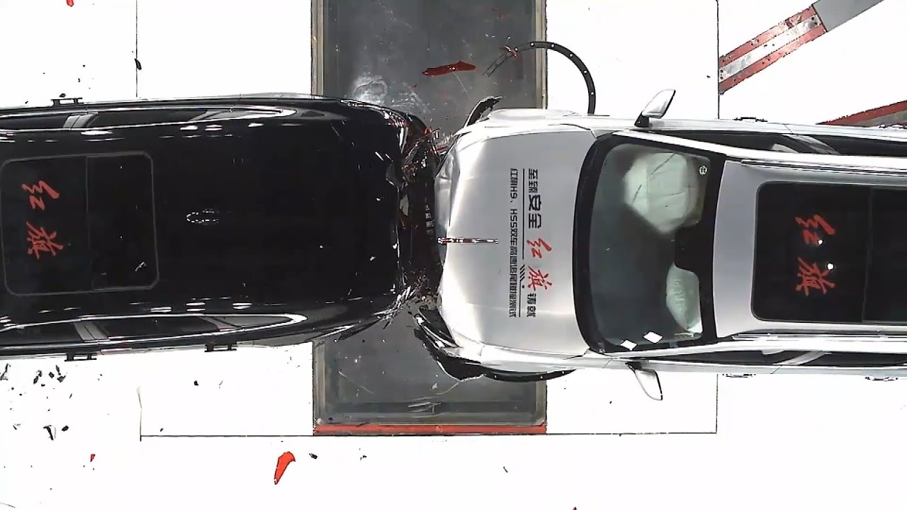 GLOBALink | C-NCAP rear-end collision safety test of two high-speed ...