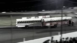 school bus figure 8 race 2018