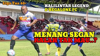 HIGLIGHT SPARRING FUN FOOTBALL HALILINTAR LEGEND VS D'BEGALONE FC MATCH 2