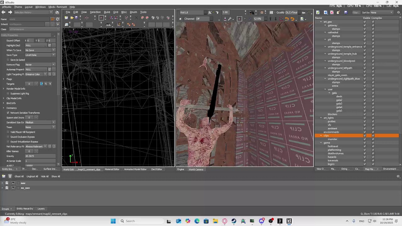 Doom Eternal Idstudio Stream Finishing Cliping "Today"