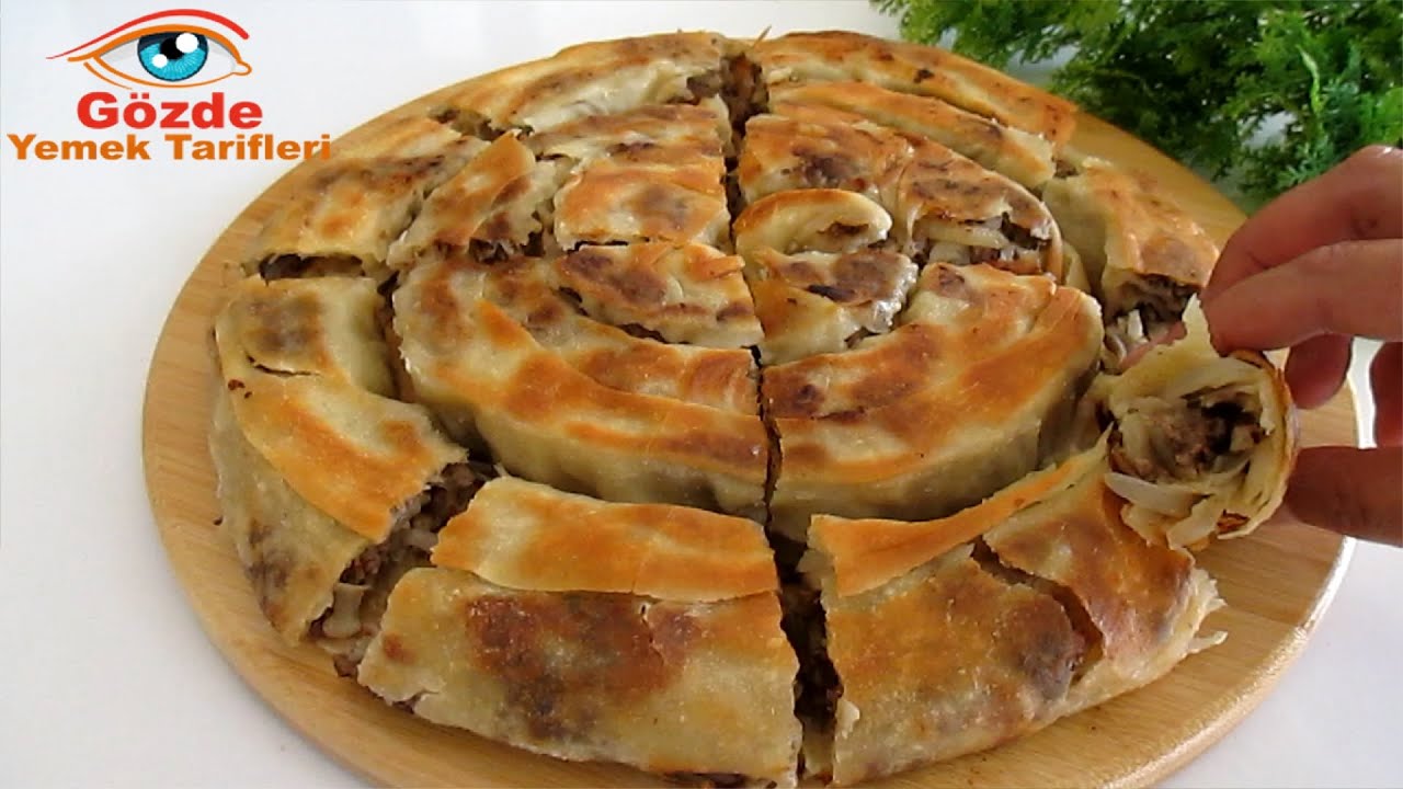 Mayasız! Şimdiye kadar yediğim en LEZZETLİ TAVADA Börek Tarifi ????Yumuşacık Kıymalı Börek ????