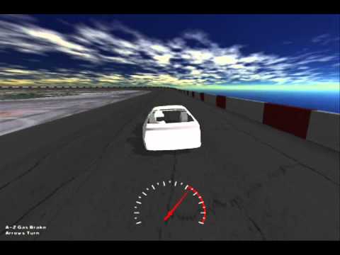 Lax Speedway Project. Track layout testing - 3D Rad Game Engine