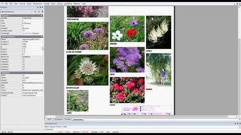 Using AutoCAD attributes in landscape design work with gCADPlus