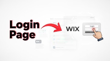 Create Login Page in Wix Website 2025