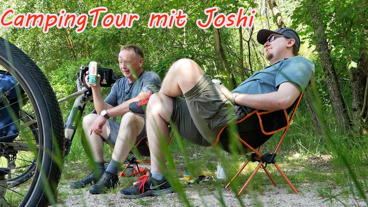 Radtour mit Joshi zum Camping Adam Bühlertal.