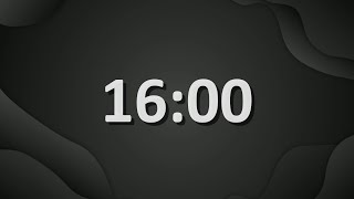 16 Minute (960 Seconds) Countdown Timer
