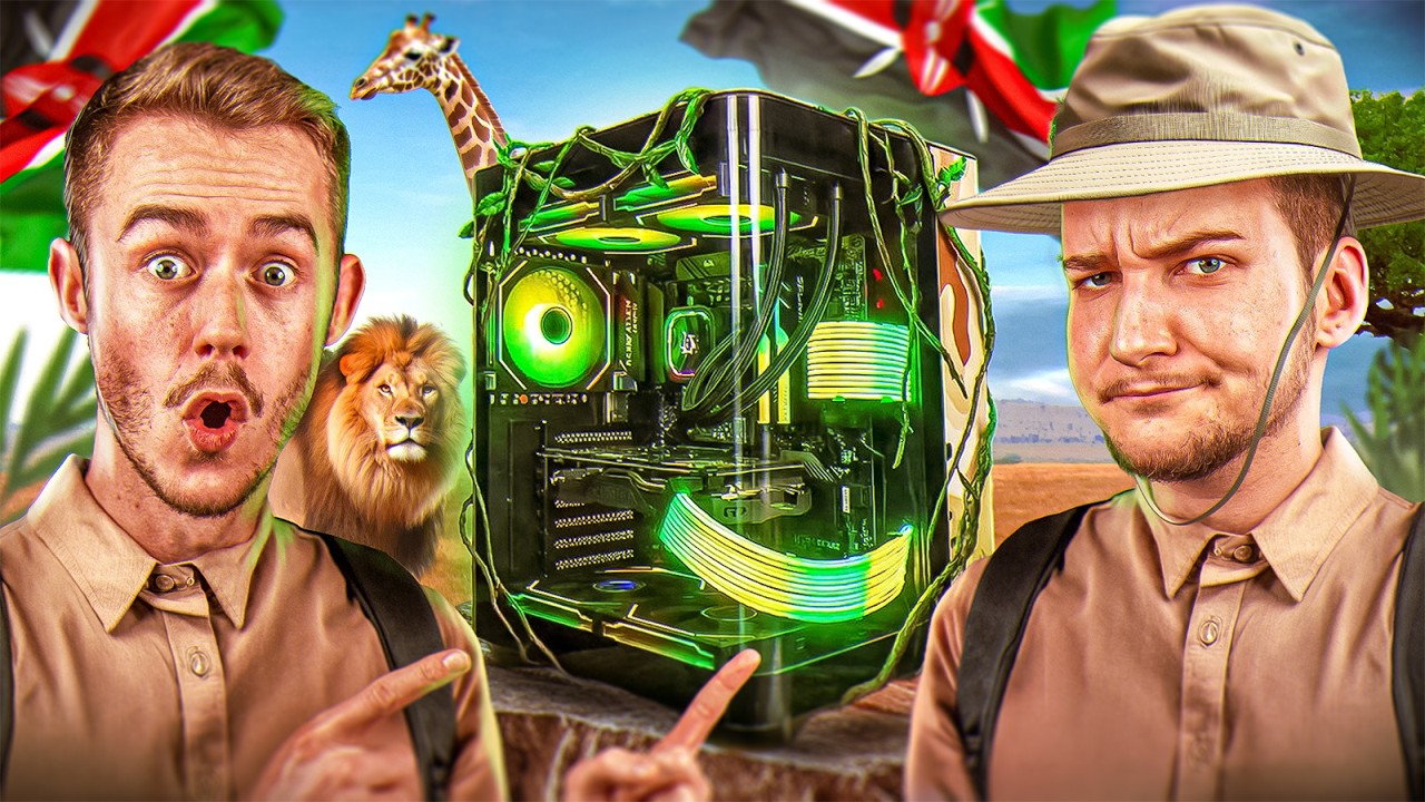 Un PC Gamer dans le pays LE MOINS CHER d’AFRIQUE !