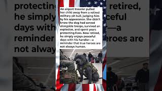 They Judged a Retired Military Dog… Without Knowing His Story #Shorts