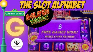 Slot Alphabet: Slot Machine Adventures with the letter G on Golden Zodiac! #casino #gambling