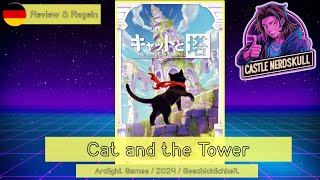Cat and the Tower - Brettspiel Review & Regeln | Turmbau mit Ghibli Flair screenshot 3