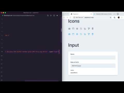 Input — Single-Page Laravel M02E07