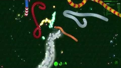 Wormax.io Funny Troll Biggest WORM New .iO Game Like Slither.io!