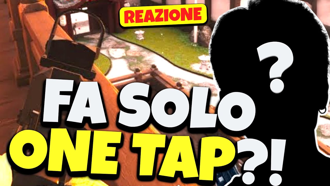 QUESTO FA SOLO ONE TAP?! - Rainbow Six Siege ITA Reazione