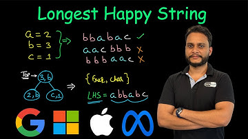 Longest Happy String | Leetcode 1405