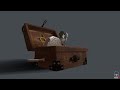 Sea Of Thieve Music Box 3D Model mp3