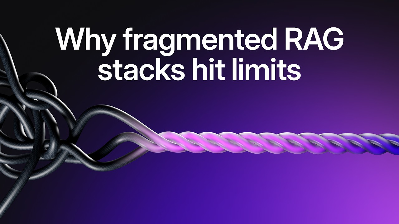 Why fragmented RAG stacks hit limits (and what to do instead)