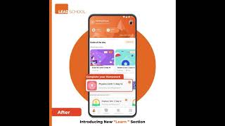 'Learn' section on the LEAD School Student & Parent App | LEAD School screenshot 2