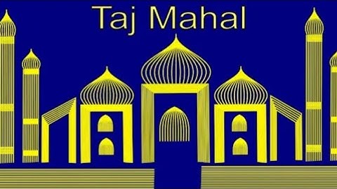 How to Create Taj Mahal in CorelDraw | Interactive Blend Tool ka Magic | Line Art