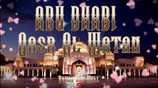 ABU DHABI 4K | UAE Qasr Al Watan Presidential Palace Walk 🇦🇪🏛️