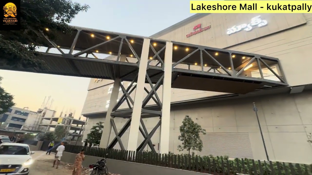 Hyderabad’s New Lakeshore Mall – Stunning Exterior View #Lakshoremall #reelitfeelit #hyderabad #mall
