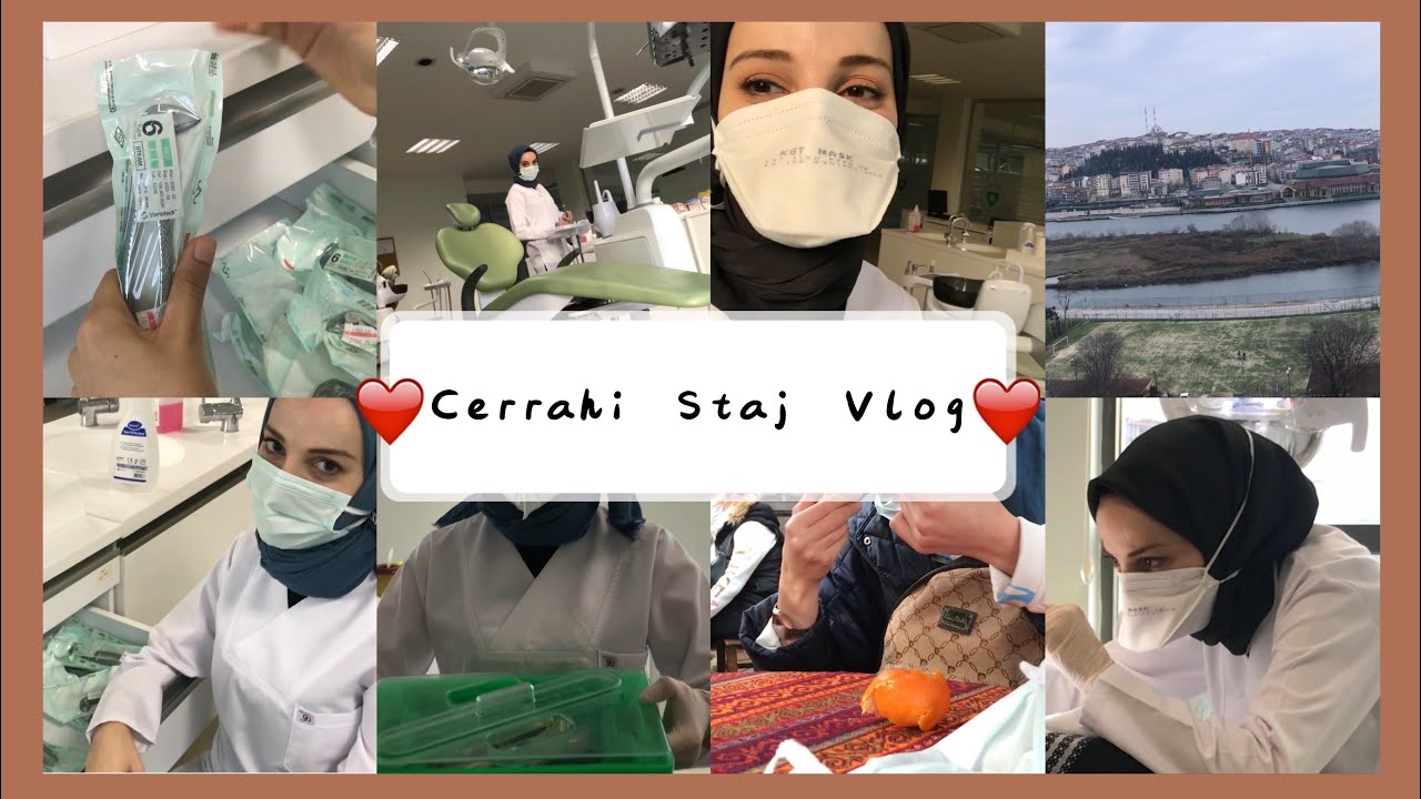 AĞIZ DİŞ ÇENE CERRAHİSİ STAJI VLOG