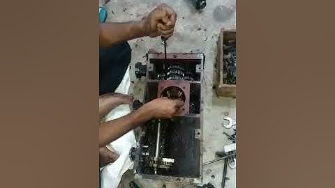 circular knitting machine Old machine repairing