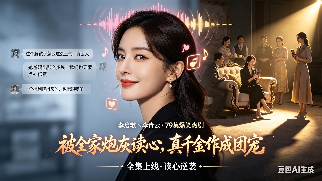 真千金读心术：豪门逆袭爽剧