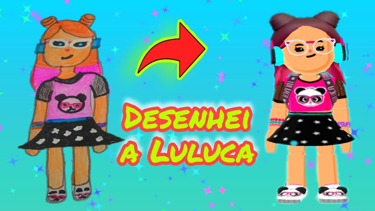 TUTORIAL: Como desenhar a LULUCA! How to draw LULUCA! #luluca  #comodesenharluluca 