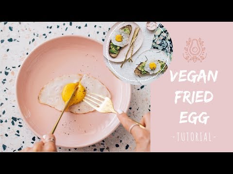 HOW TO MAKE A *VEGAN* FRIED EGG | Tutorial | Elsa's Wholesome Life