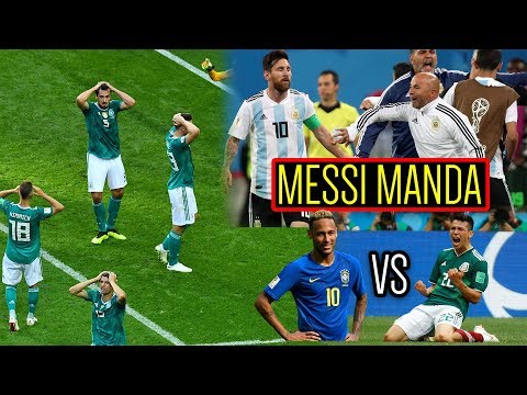 ALEMANIA ELIMINADA | MEXICO vs BRASIL | SAMPAOLI PIDE PERMISO a MESSI para METER al KUN