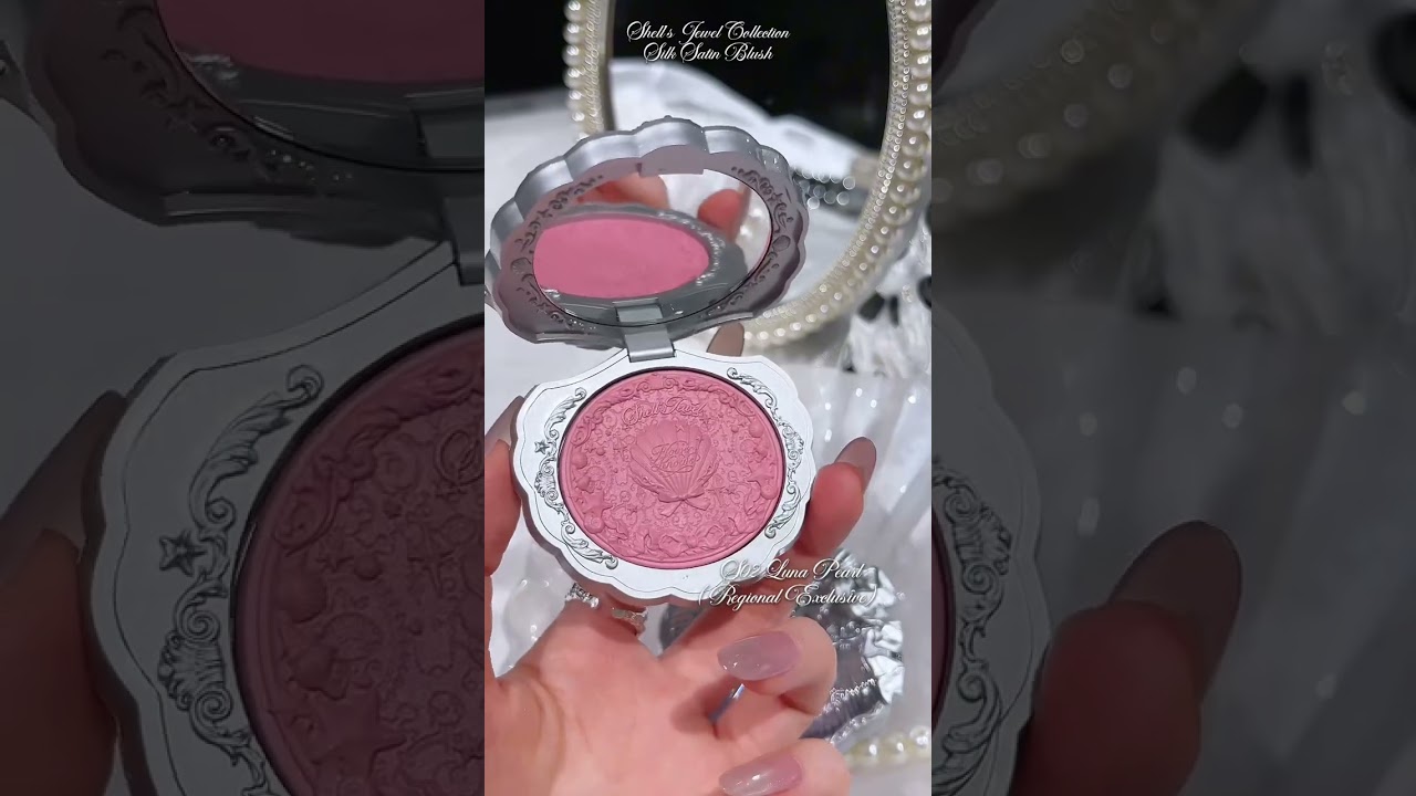 POV: You stole a mermaid's makeup bag… Shell's Jewel Collection is the glittering evidence. 🐚🫧