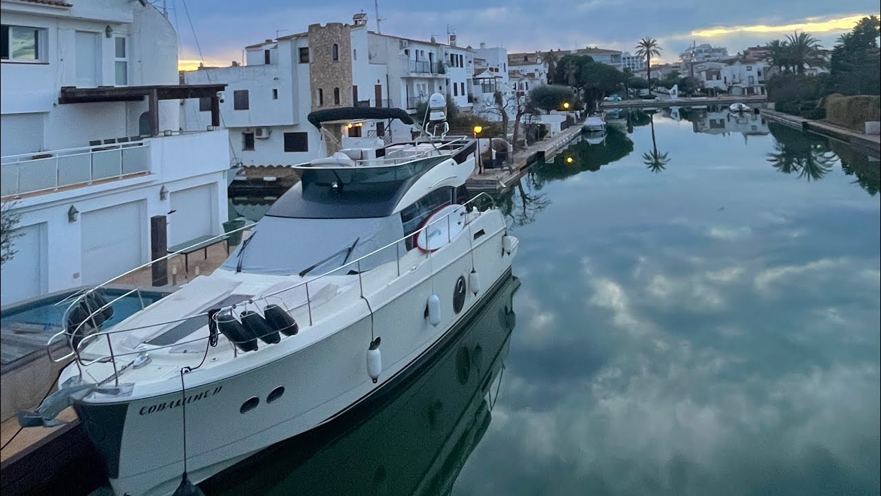 Empuriabrava beautiful morning walk and sunrise view 😍