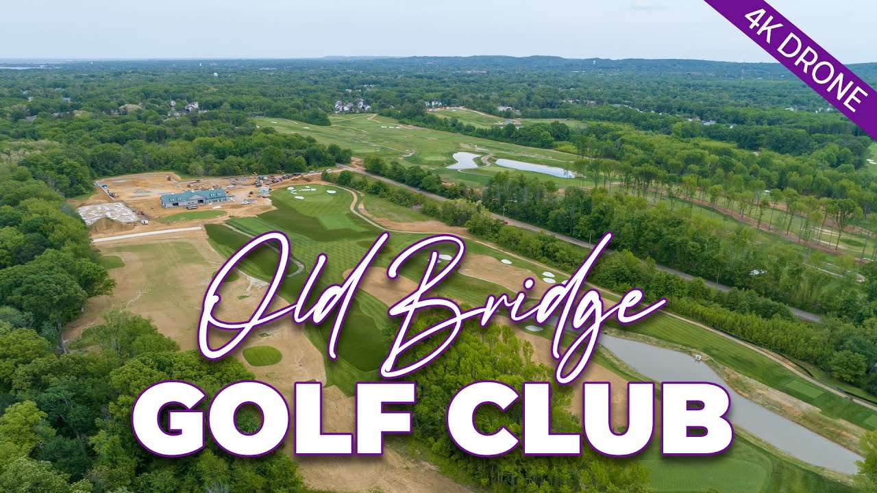 Fly Over Old Bridge Golf Club in 4K! YouTube