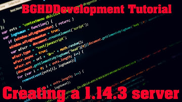 How to create a Spigot 1.14.3 server