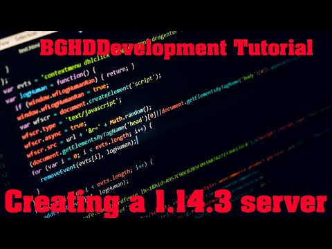 How to create a Spigot 1.14.3 server
