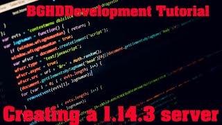 How to create a Spigot 1.14.3 server