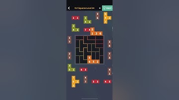 Flow Fit Sudoku 7x7 Squares Level 34