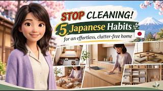 STOP CLEANING YOUR HOME! Try These 5 Japanese Habits Instead