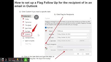 Outlook Next Level: Set up Flag Follow Up for another person