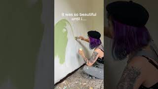 Using vr to paint murals