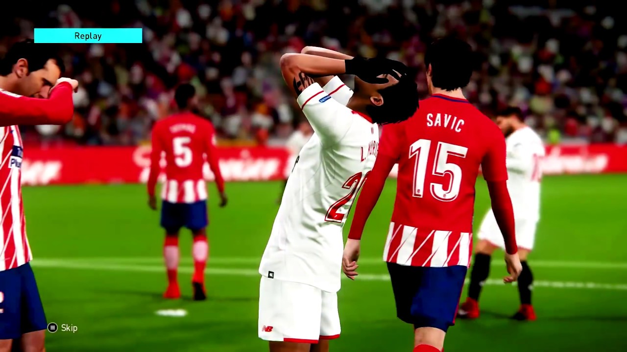 Realistic Simulation: Atletico Madrid vs Sevilla ...