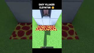 Easy Villager Elevator 🤗
