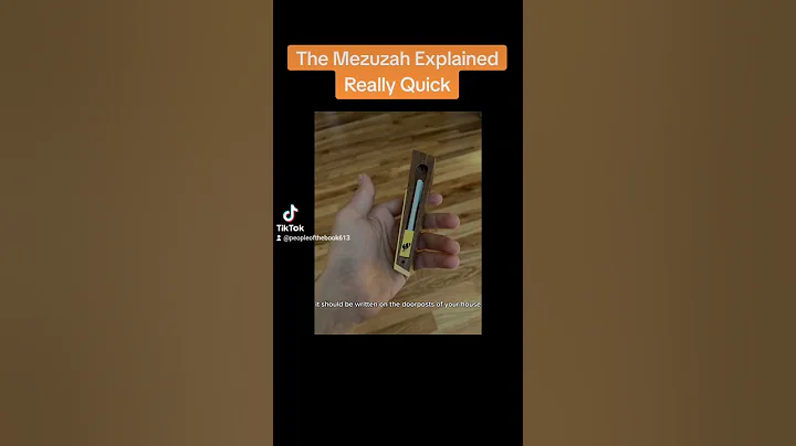 The Mezuzah Explained #judaism #jews #torah