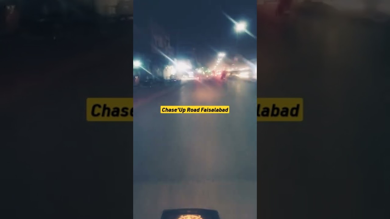 Chase up Faisalabad YouTube