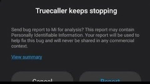 how to fix truecaller keeps stopping problem samsung
