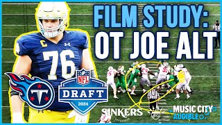 FILM REVIEW: Notre Dame OT Joe Alt (Titans 2024 NFL Draft Prospect)